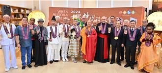 祥和歡喜！世界神明聯誼會登場 7大宗教逾10萬人齊聚佛光山