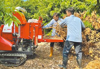 高雄 果樹機械團 代耕碎枝效率高
