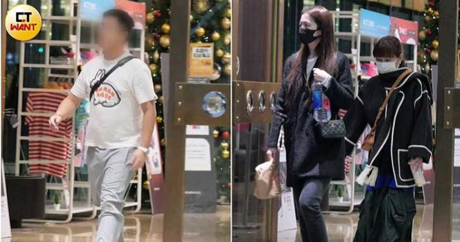 隔日凌晨，小徐与Selina和妹妹任容萱等人先后走出KTV。（图／本刊摄影组）