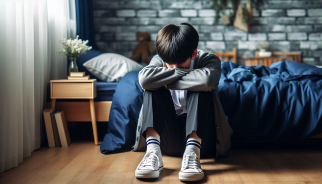 一名少年喝醉，惨遭导游阿伯脱裤服务。（示意图、与本案无关／AI生成）