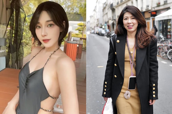 李怡贞(右)发文痛批奈奈子事件。（图／翻摄自脸书粉专《奈奈子Koori》、《女人大律师李怡贞》）