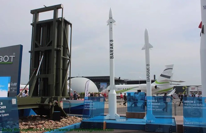 以色列的巴拉克防空系统，大约是中层空域的防空，相当于标准1型与标准2型的拦截能力。(图/RAFAEL )