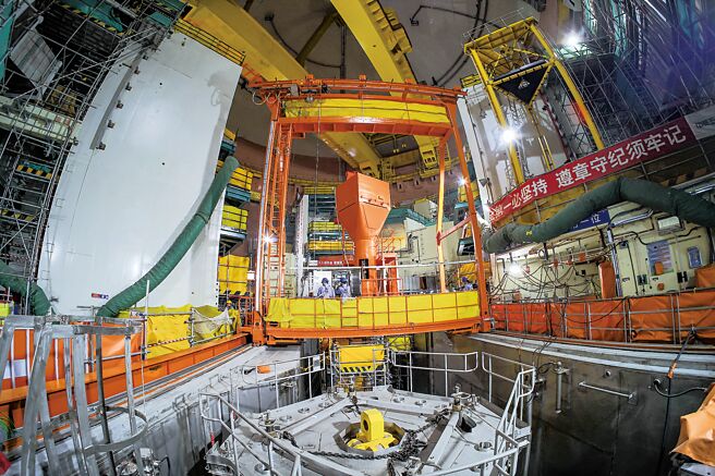 至2024年止，大陸在運與核准在建的核電機組裝機約1.13億千瓦、規模升至世界第一。（新華社）