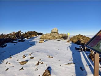 雪山积雪5公分！雪管处吁山友赏雪景备妥「雪地三宝 」