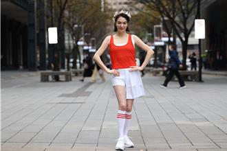 張榕容沒節食「2個月瘦3公斤」 露鉛筆腿與6猛男熱舞