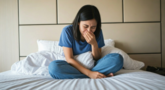 聖誕生日大餐吃太飽！ 與男友晚上愛愛竟「做到吐」