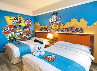 入住聯名主題房 互動萌寵超療癒