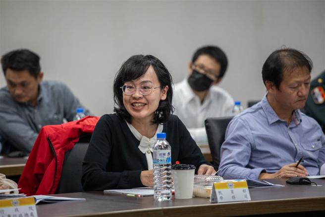 相關部會主管機關人員透過交流與研討，精進全民國防推展工作。（記者林睿奕攝）