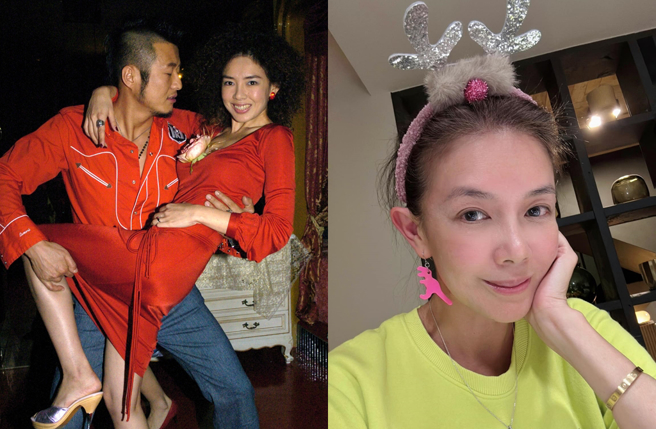 孫興、林美貞3度復合。（圖／中時資料照；翻攝自Stephenie 林美貞臉書）