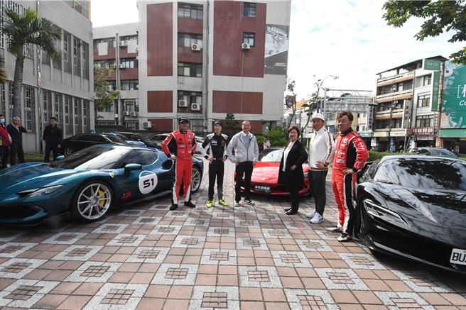 「2025彰化賽車節」將在明年1月4日、5日二天在田中高鐵彰化站區登場，今（26）日舉辦宣傳會。（葉靜美攝）