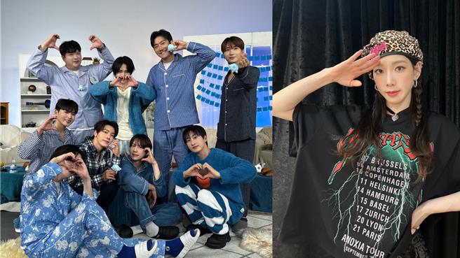 SUPER JUNIOR（左图）和太妍都传出将唱进台北大巨蛋。（摘自脸书）