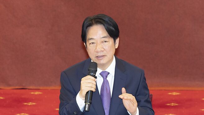 赖清德在民进党中执会中表示，批新版《财划法》窒碍难行，但仍会如期公布。图／本报资料照片