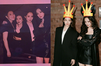 郭碧婷揪「时代姊妹花」组贵妇团 杨幂秒变脸全被拍