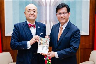 林佳龍接見片山和之   盼台日洽簽經濟夥伴協定