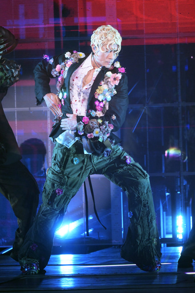 郭富城的演唱会视觉效果十足。（小美工作室提供）