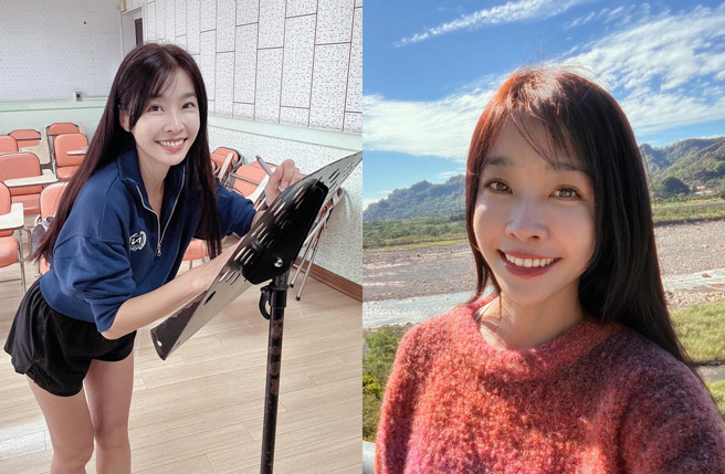 就读屏东大学音乐学系一年级的小娴，已开始放寒假了。（图／翻摄自小娴 （黄瑜娴）脸书）