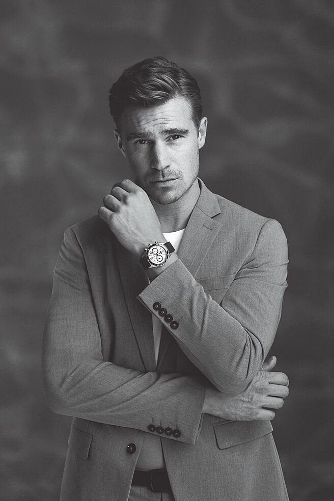 格拉苏蒂原创「银幕」计时码表风格简约，让人联想到黑白电影。（Glashuette Original提供）