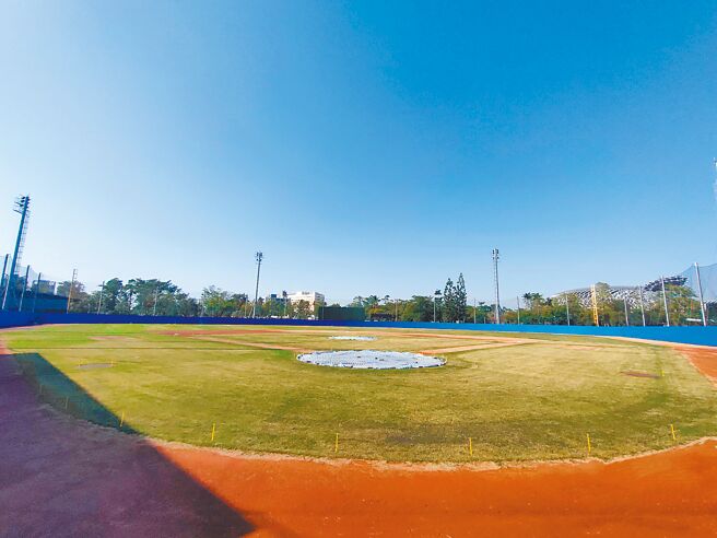 国训中心第3期计画中包含棒垒球场设施改善。（体育署提供）