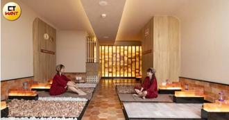 坐、躺即排汗的乾式溫泉  和閨蜜到「福湯岩盤浴」享受懶人紓壓法