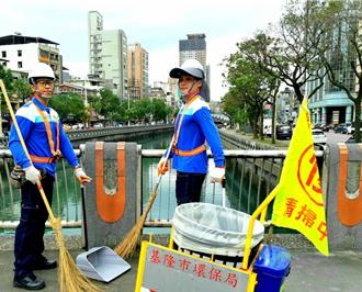 基隆清潔隊升級裝備！輕量安全帽、遮陽護頸齊上陣