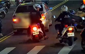 高雄警匪追逐！ 通緝犯拒檢撞4車棄車逃仍遭逮