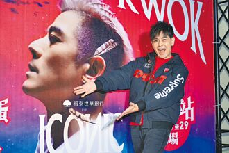 林志穎朝聖郭富城 許願登上大巨蛋