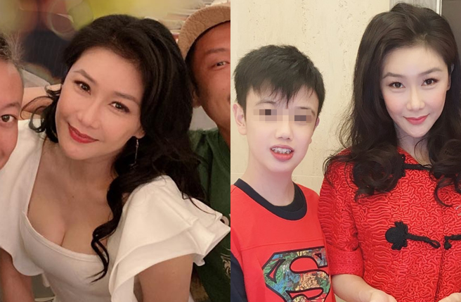 张慧仪昔为患心臟病养子不断移居工作赚钱。（图／翻摄自cheong_wei_yee_angie IG）