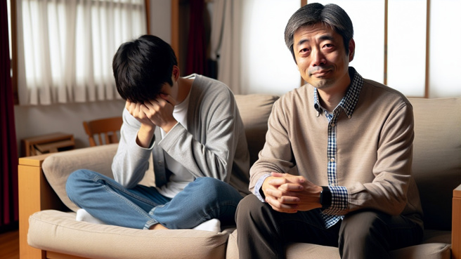 一名国中男老师邀约学生到他家看电影，并将手伸进学生衣服内抚摸。（示意图、与本案无关／AI生成）