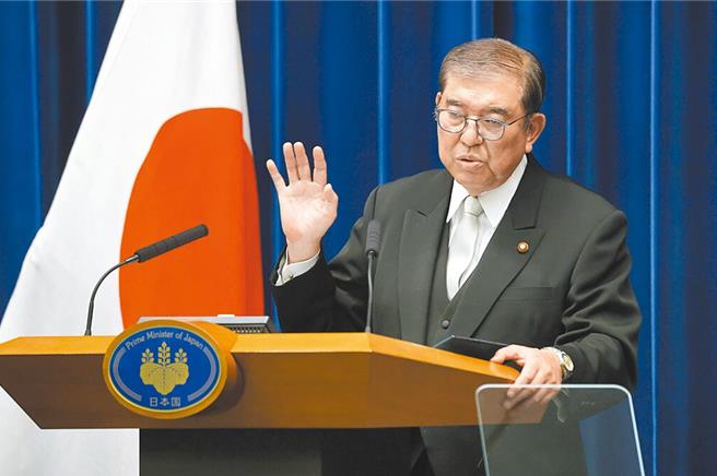 日本首相石破茂。（新华社）