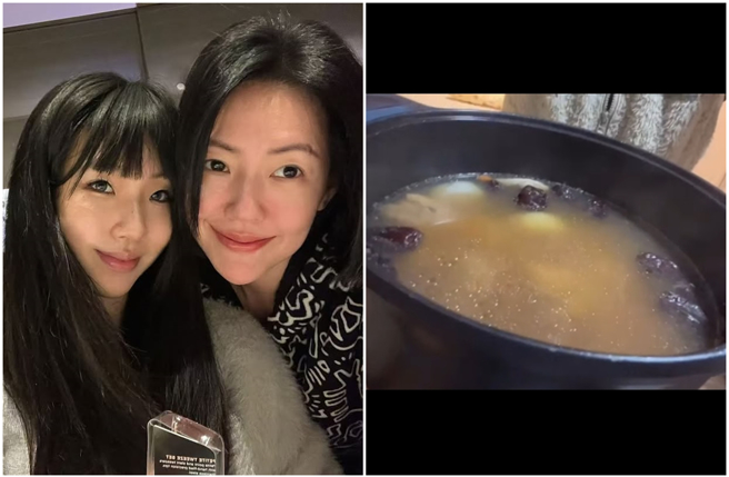 Elly许曦文自美回台了，身为妈妈的小S开心大秀厨艺。（图／摄自IG@elephantdee）