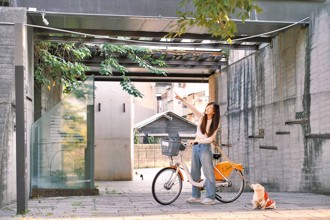 台中「騎」時很美麗 鐵馬穿梭綠空廊道