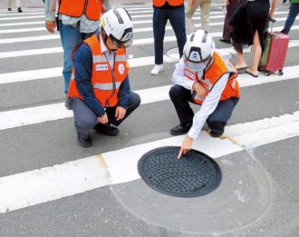 北市汙水框蓋換新裝