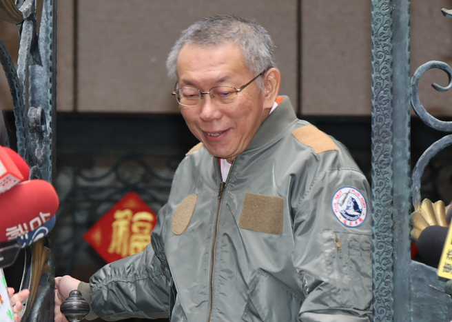 民眾党主席柯文哲。（资料照／姚志平摄）