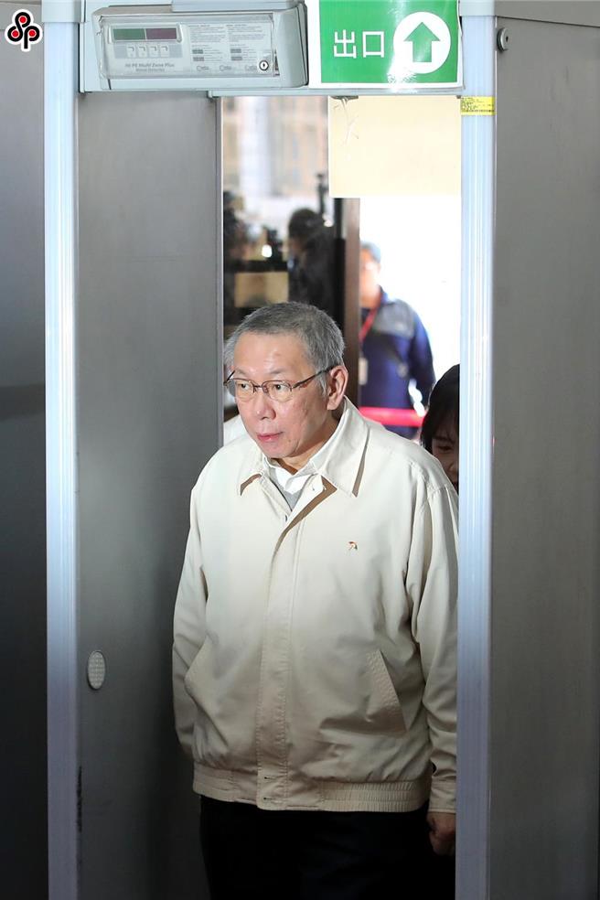 民眾党党主席柯文哲（见图） （黄世麒摄）