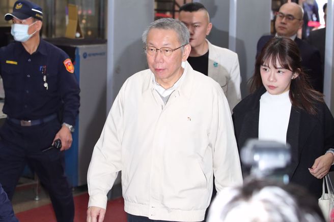 民眾党主席柯文哲。（黄世麒摄）