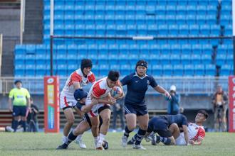 【元坤盃專7人制橄欖球邀請賽 陸官健兒奮戰競技交流勇奪銅