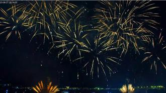 4K直播高畫質！在家就能即時欣賞新北跨河煙火秀