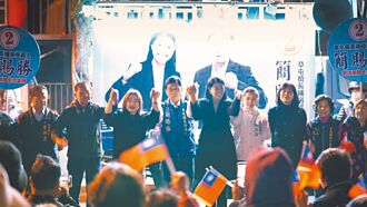 草屯鎮長補選 藍辦廟口開講 綠搶年輕選票