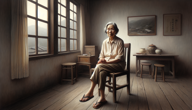 离婚就离家全无音讯，被社工通知才知近况，2孩不养老母获准。（示意图、与本案无关／AI生成）