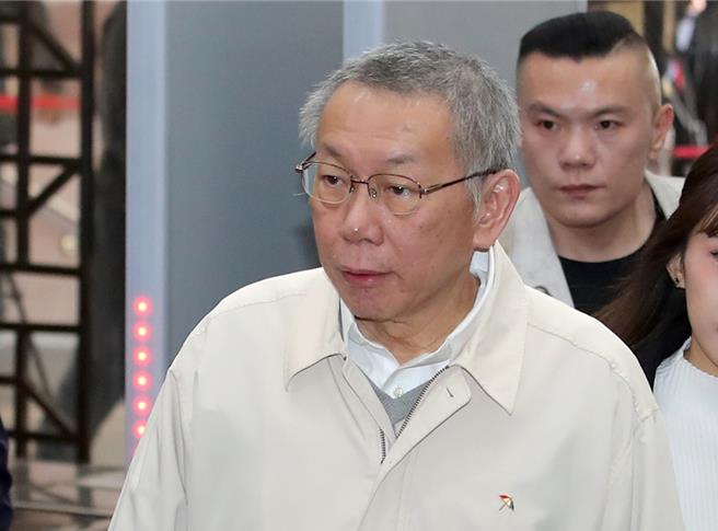 民眾党主席柯文哲。（资料照／黄世麒摄）