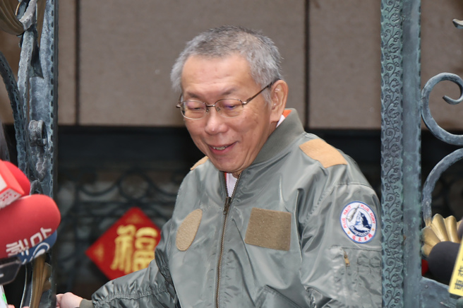 民眾党主席柯文哲。（资料照／姚志平摄）