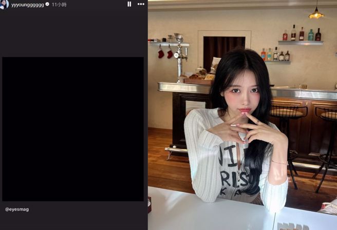 李雅英以黑白画面悼念济州航空罹难者。（图／yyyoungggggg  Instagram）