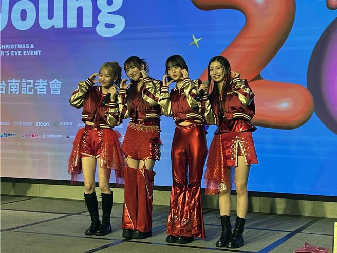 日本新生代女团「@onefive」即将在「台南好young」跨年演唱会演出，这也是该团成军5年来首度海外演出。（洪荣志摄）