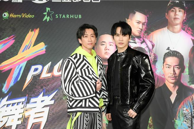 陈汉典、牛奶搭檔担任《S＋PLUS巅峰舞者》评审。（三立提供）