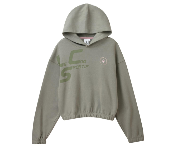 禮客Outlet內湖店推「le coq sportif休閒連帽上衣」，原價2390元，特價1434元。（禮客Outlet提供／朱世凱台北傳真）