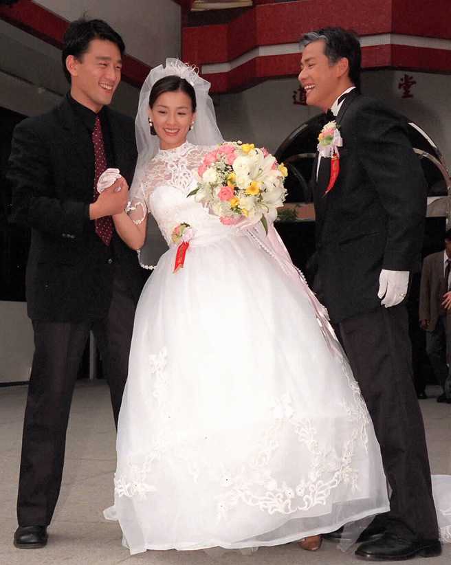 王耀庆(左)当年在台湾演出花系列走红，中为张庭，右为江宏恩。（图／中时资料照）