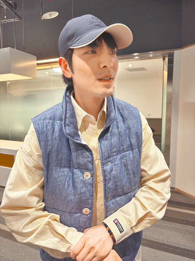 萧敬腾29日到大巨蛋观赏阿妹演唱会。（黄雯犀摄）