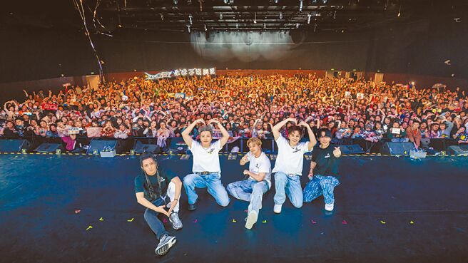 Energy首登上海开唱，受到歌迷热烈迴响。（相信音乐提供）