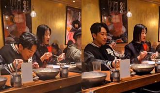 直擊／施名帥和朱芷瑩從校服到婚紗 火鍋店約會甜蜜蜜