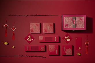 蛇年禮盒創意過招 新東陽霸氣鑲鑽、采采食茶6金骰藏寓意